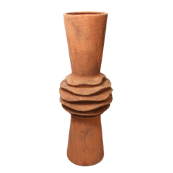 Wazon ceramiczny terakota Kwiat Miedziany Rudy 62cm